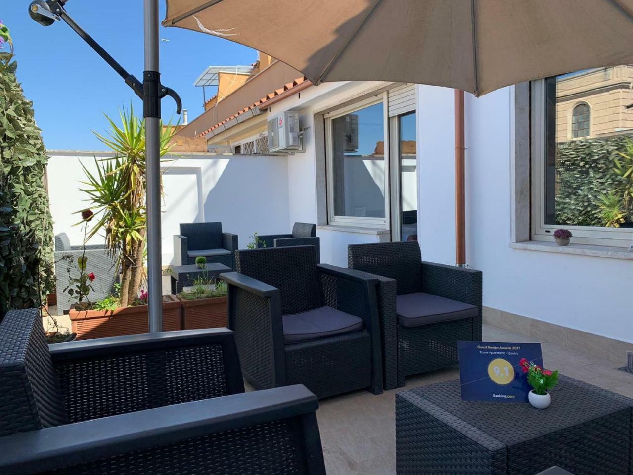 Rome Apartment With Terrace Autonomous المظهر الخارجي الصورة